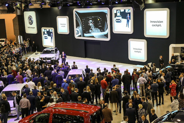 Konferencja prasowa Volkswagena podczas Poznań Motor Show 2018