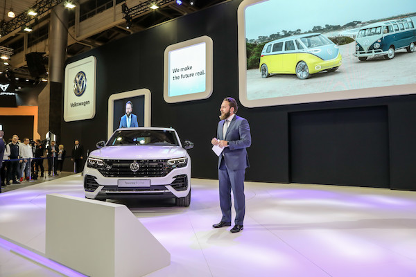 Konferencja prasowa Volkswagena podczas Poznań Motor Show 2018