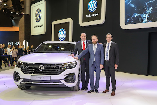Konferencja prasowa Volkswagena podczas Poznań Motor Show 2018