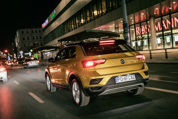 Nocne jazdy VW Home