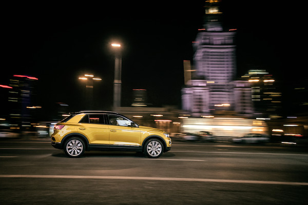 Nocne jazdy VW Home