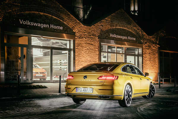 Nocne jazdy VW Home