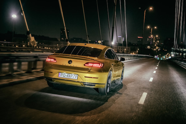 Nocne jazdy VW Home