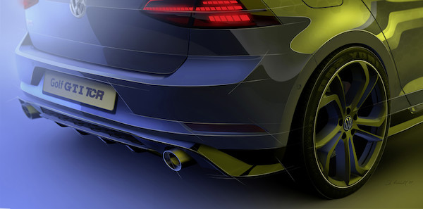 Golf GTI TCR teaser