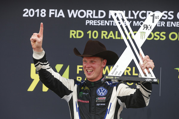 Johan Kristoffersson mistrzem FIA World Rallycross Championships 2018