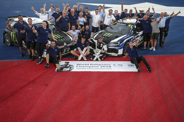 Johan Kristoffersson mistrzem FIA World Rallycross Championships 2018