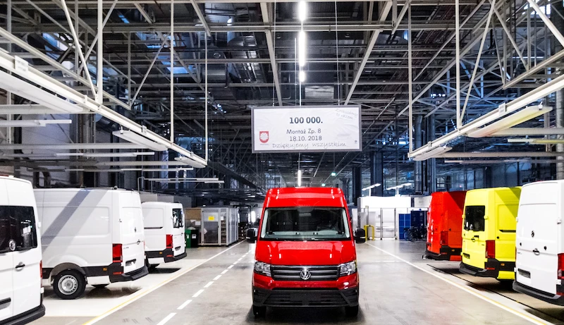 100 tysięcy aut wyprodukowanych w fabryce Volkswagena we Wrześni - 5.