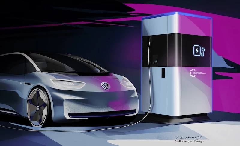 Volkswagen przedstawia pierwszy powerbank dla auta elektrycznego - 2.