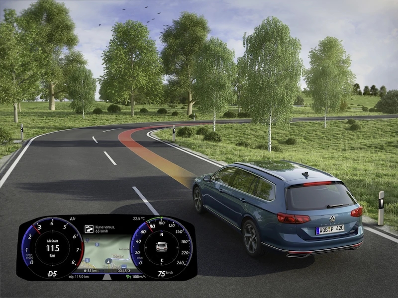Premiera podczas Salonu Genewskiego: Nowy Passat* jako pierwszy Volkswagen będzie mógł poruszać się częściowo automatycznie przy wyższych prędkościach - 79.