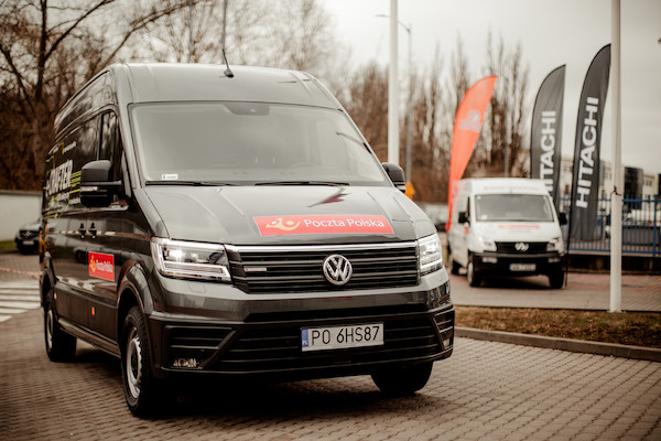 Elektryczny Volkswagen e-Crafter testowany przez pracowników Poczty Polskiej