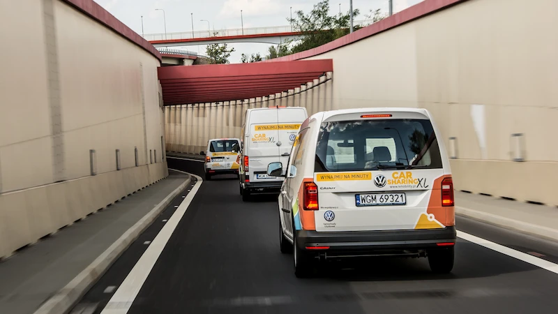 Dostawcze Volkswageny dostępne na minuty – marka  Volkswagen Samochody Użytkowe we współpracy  z 4Mobility uruchamia usługę carsharingu - 8.