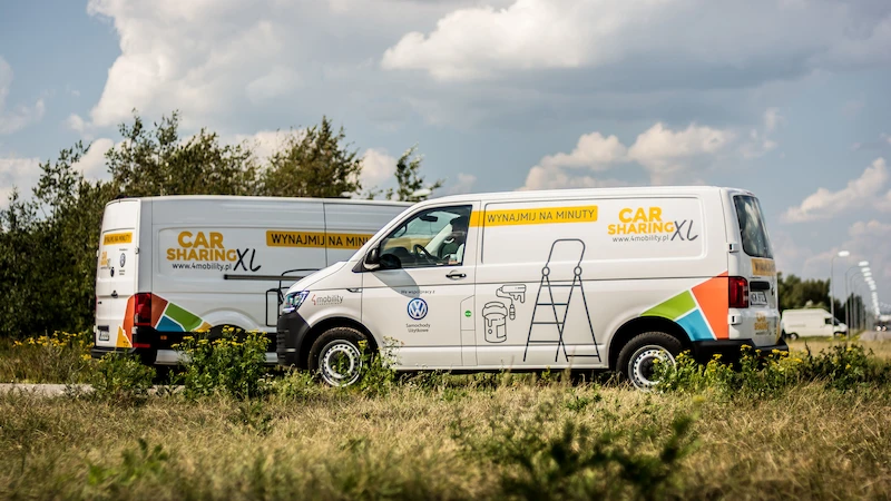 Dostawcze Volkswageny dostępne na minuty – marka  Volkswagen Samochody Użytkowe we współpracy  z 4Mobility uruchamia usługę carsharingu - 6.