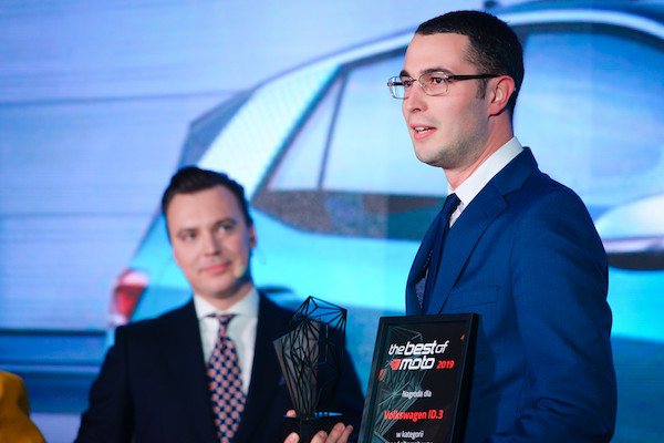 Elektryczny Volkswagen ID.3 zdobywa tytuł „Best of moto.pl” w kategorii „Napęd Alternatywny”