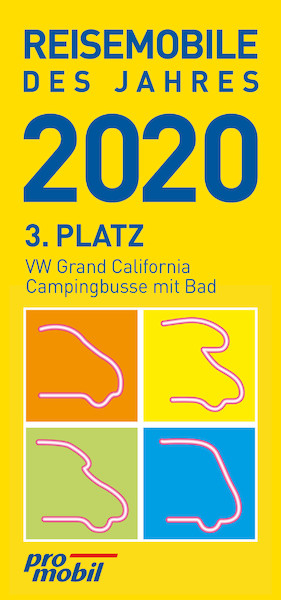 Volkswagen California 6.1 z trzema nagrodami na targach turystycznych CMT 2020 w Stuttgarcie