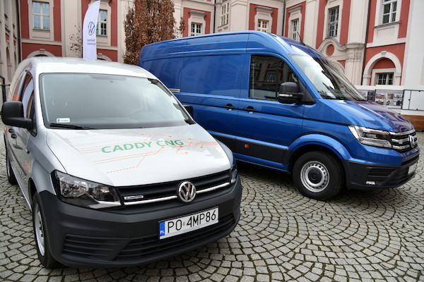 Miasto Poznań testuje elektryczne samochody marki Volkswagen Samochody Dostawcze