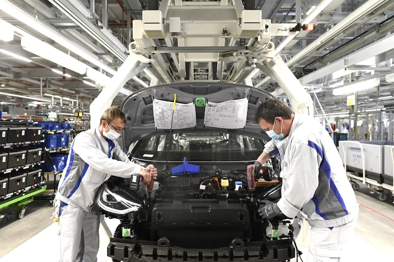 Fabryka w Zwickau stopniowo zwiększa produkcję modelu ID.3 - 3.