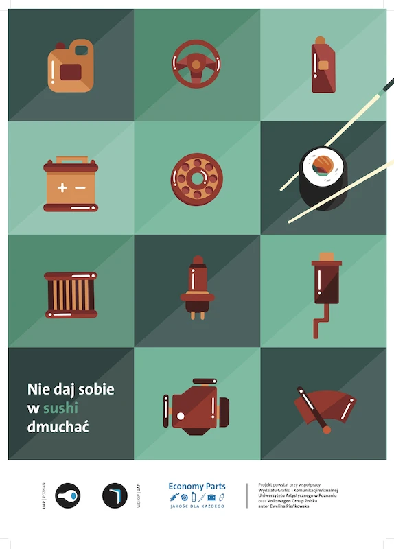 Kampania reklamowa przygotowana przez studentów Uniwersytetu Artystycznego - 5.