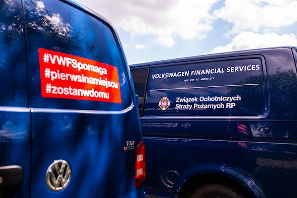 30 Volkswagenów Transporter T6 trafi do Ochotniczych Straży Pożarnych