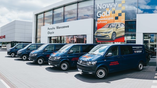 30 Volkswagenów Transporter T6 trafi do Ochotniczych Straży Pożarnych