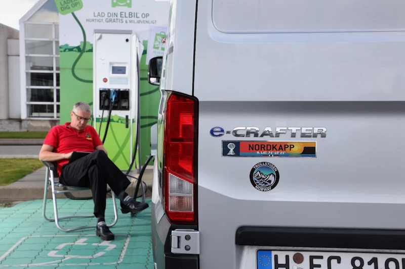 Opowieść: cicha podróż na północne krańce Europy - elektrycznym e-Crafterem w wersji kamperowej aż na Nordkapp - 9.