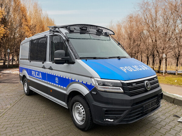 Volkswageny Crafter dla polskiej policji