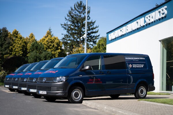 20 kolejnych samochodów marki Volkswagen Samochody Dostawcze w użyczeniu Ochotniczym Strażom Pożarnym