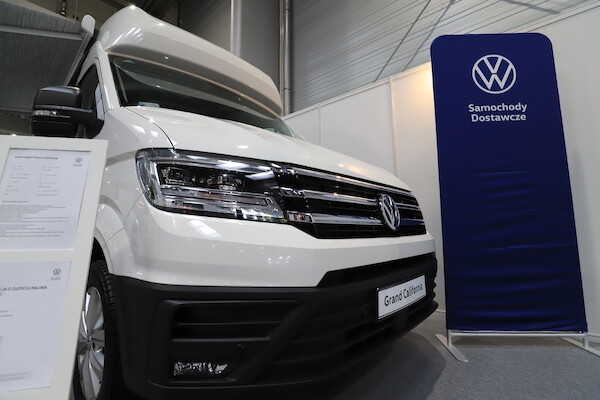 Volkswagen Grand California na targach Caravans Salon Poland 2021