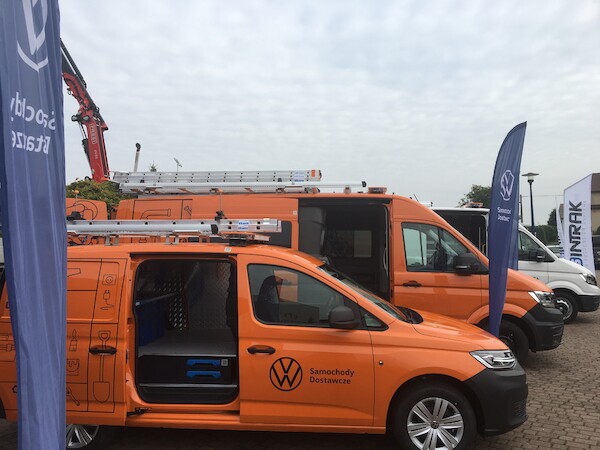 Volkswagen Samochody Dostawcze prezentuje swoje specjalistyczne modele podczas Spotkania Przedstawicieli Transportu OSD i OSP