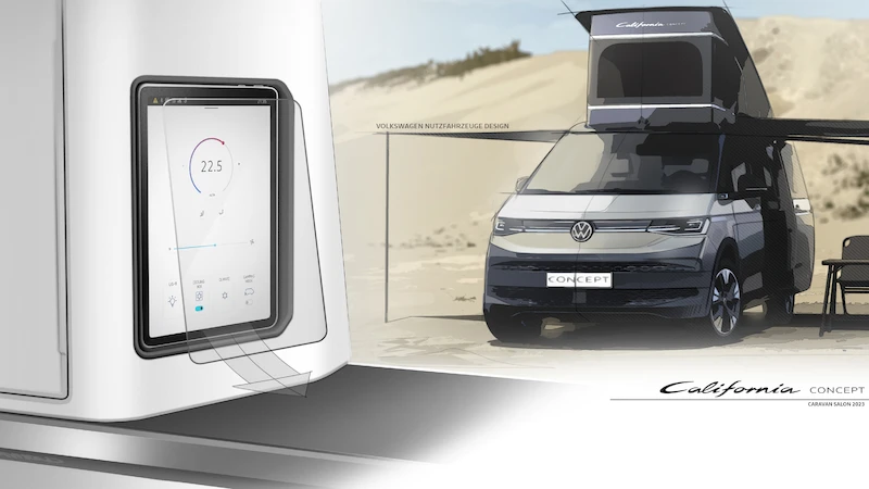 35 lat wolności na kołach: Volkswagen Samochody Dostawcze prezentuje model California CONCEPT - przyszłość tej serii modelowej - 2.