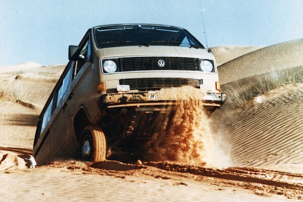 Historia Volkswagena T3: Syncro wjeżdża w teren!