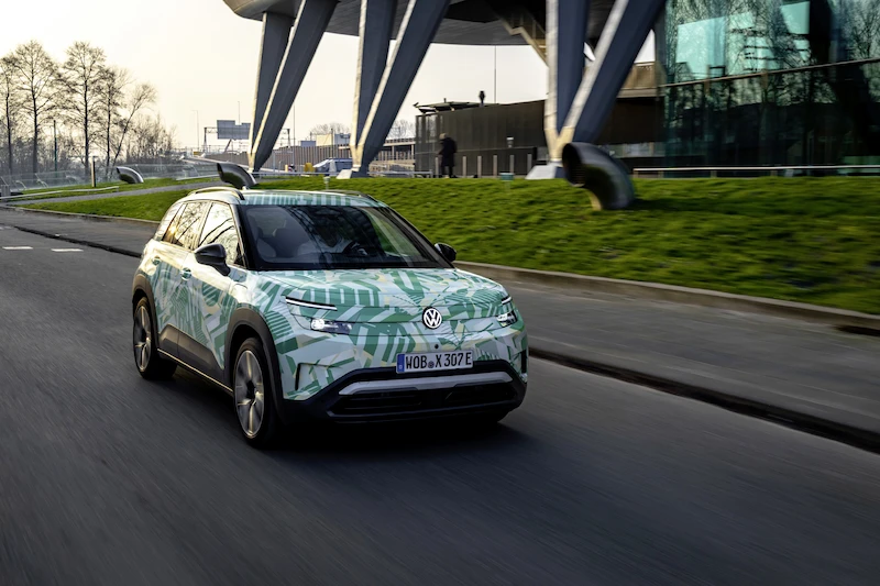 Pierwsze jazdy elektrycznym kompaktowym SUV-em Volkswagena: nowy ID. Cross na ulicach Amsterdamu - 18.