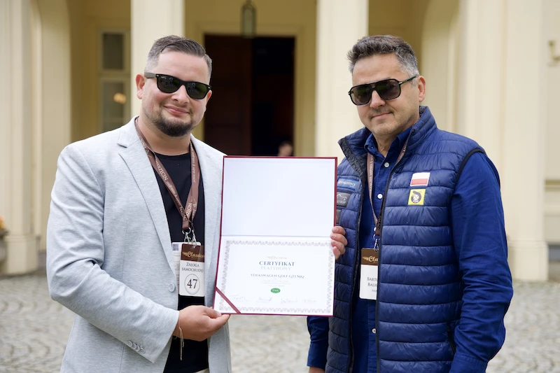 Legenda spotyka się z historią. Golf GTI pierwszej generacji z platynowym certyfikatem FIVA i nagrodą publiczności na Classica Mierzęcin 2026 - 3.