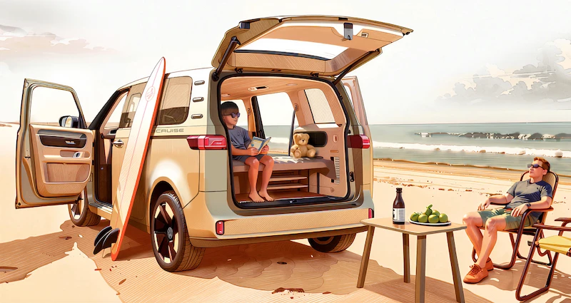 Volkswagen pokazuje pełny świat Californii i otwiera nowy, elektryczny rozdział kultowej rodziny kamperów na Caravan Salon 2026 - 6.