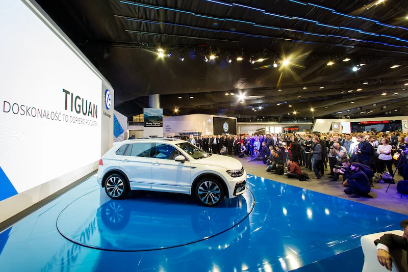 Volkswagen podczas Poznań Motor Show – imponujące stoisko i ogromne zainteresowanie nowym Tiguanem
