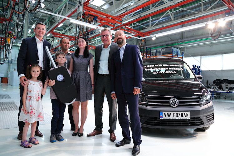 2 500 000 samochodów z Fabryki Volkswagen Poznań 
