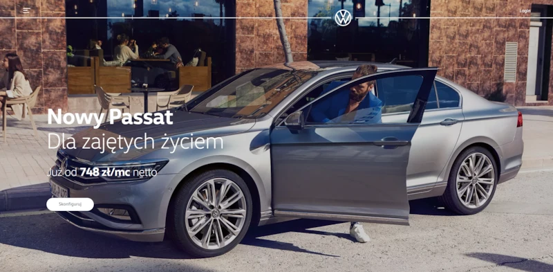 Marka Volkswagen wprowadza nową stronę internetową