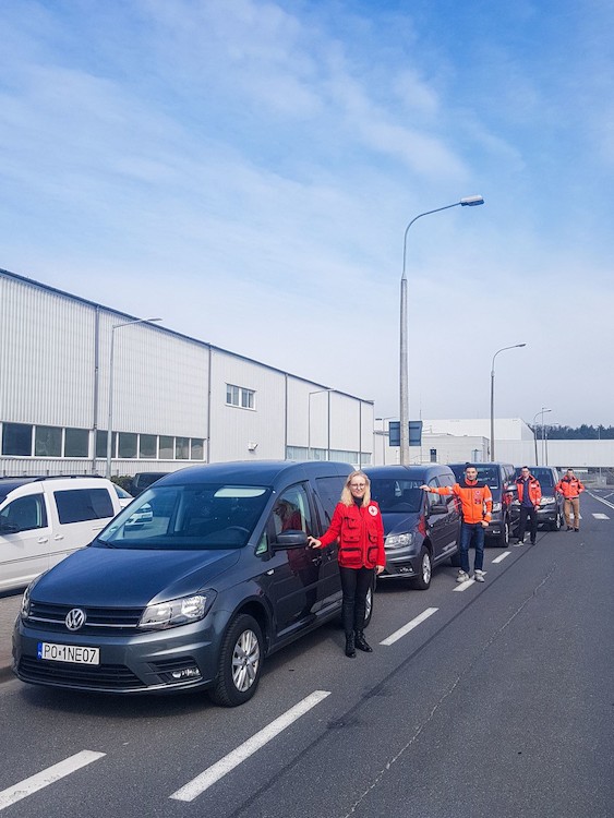 Volkswagen Poznań i Polski Czerwony Krzyż:  #Razem w walce z koronawirusem
