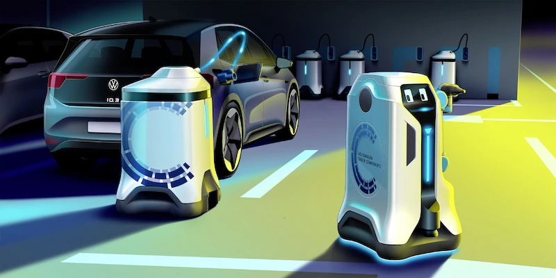Mobilny robot ładujący – wizja automatycznego ładowania samochodów elektrycznych - 3.