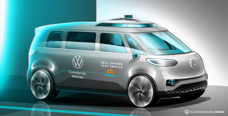 Volkswagen Samochody Dostawcze kontynuuje prace badawczo-rozwojowe nad jazdą autonomiczną jako usługą mobilności