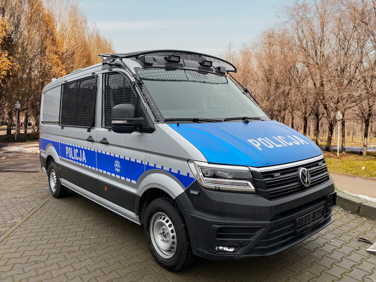 Volkswageny Crafter dla polskiej policji