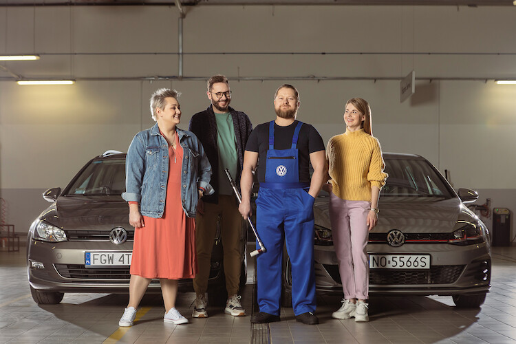 Volkswagen we współpracy z klientami rozpoczyna kampanię reklamową serwisu oraz Oryginalnych części i akcesoriów Volkswagen®