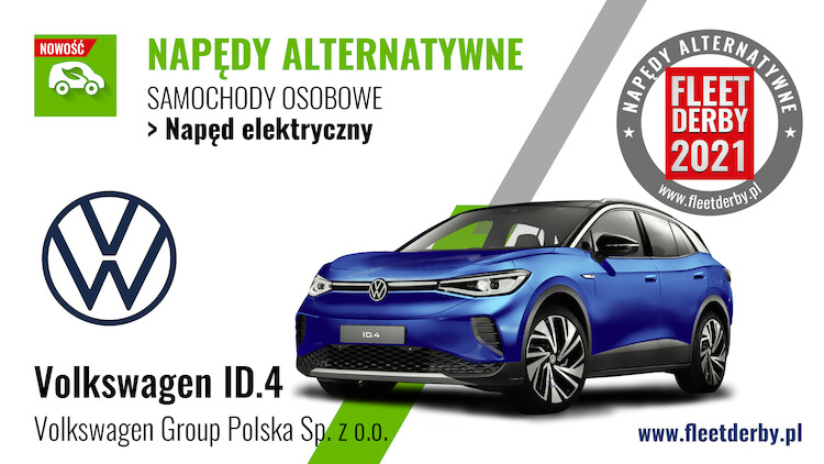 Volkswagen wygrywa w dwóch kategoriach plebiscytu Fleet Derby 2021