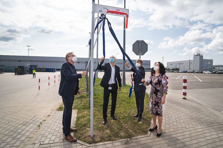 Ulica Solidarności – symboliczne zakończenie rozbudowy fabryki Volkswagen Poznań