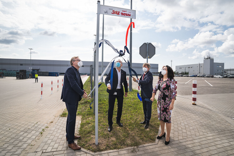 Ulica Solidarności – symboliczne zakończenie rozbudowy fabryki Volkswagen Poznań