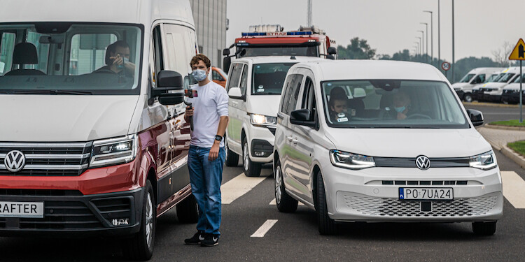 Volkswagen Poznań oraz Koło Naukowe Enactus Politechnika Poznańska testują system EmerSense