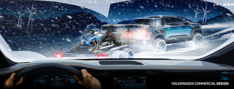Nowy Volkswagen Amarok: najwyższa użyteczność również zimą