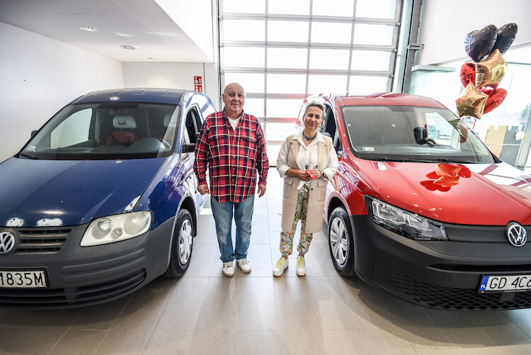 Volkswagen Caddy: milion kilometrów z jednym kierowcą!