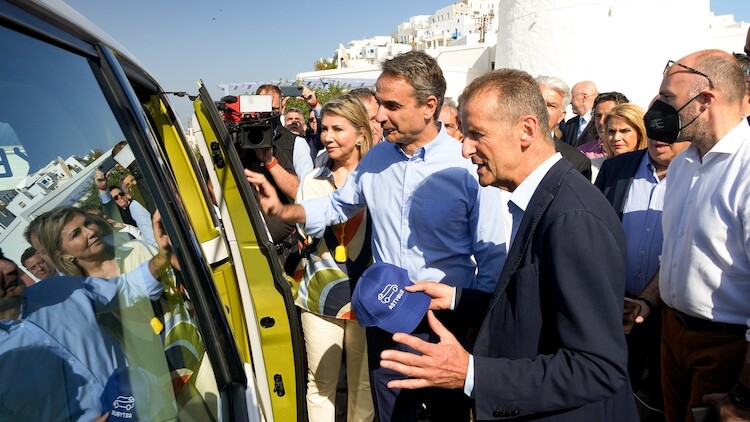 Volkswagen uruchomił usługi mobilności na Astypalei – to kolejny krok na drodze do elektryfikacji transportu na tej greckiej wyspie