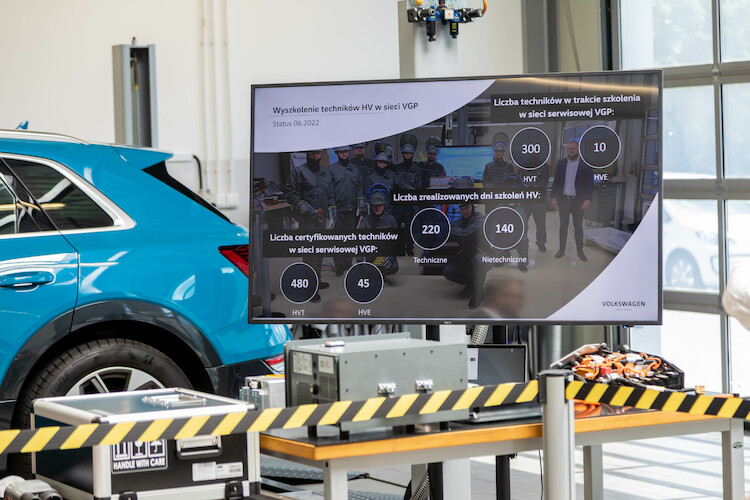 Volkswagen Group Polska rozwija sieć Centrów Napraw Akumulatorów