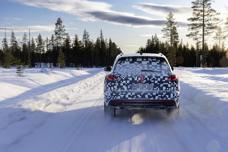 Ostatnie testy nowego Volkswagena Touarega na kole podbiegunowym